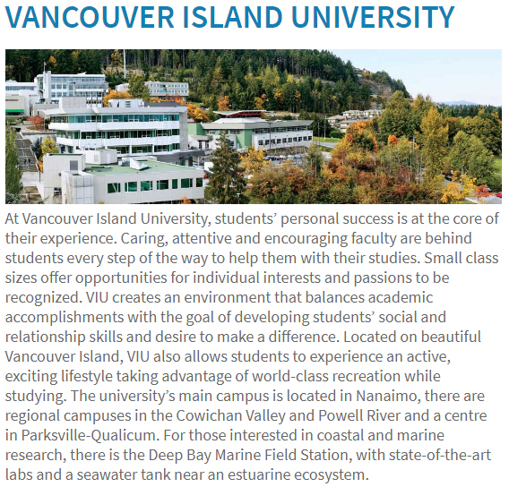University of Vancouver Island